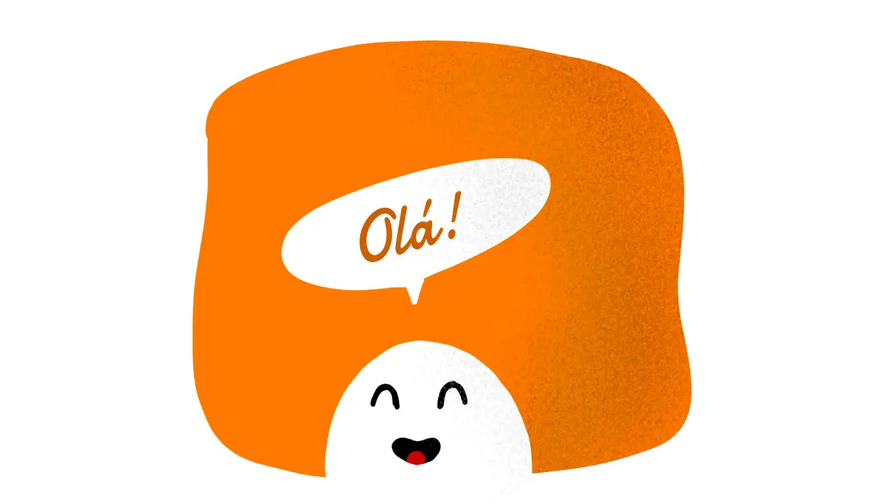 Greetings lesson in Brazilian Portuguese banner